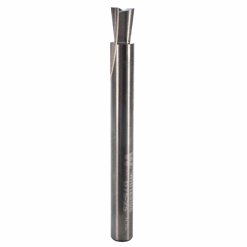 D75-25 Dovetail Router Bit 7-1/2 Degree 1/4" SH 1/4" D x 5/16" C x 2-1/2" OL